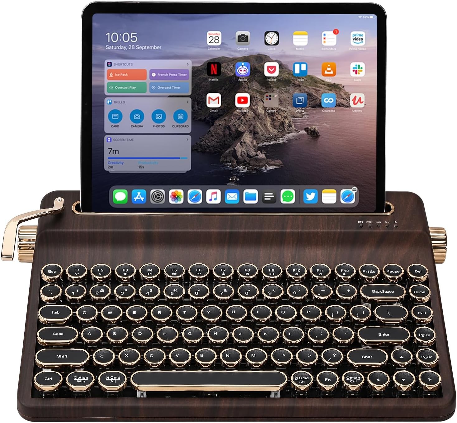 YUNZII QL75 Typewriter Keyboard